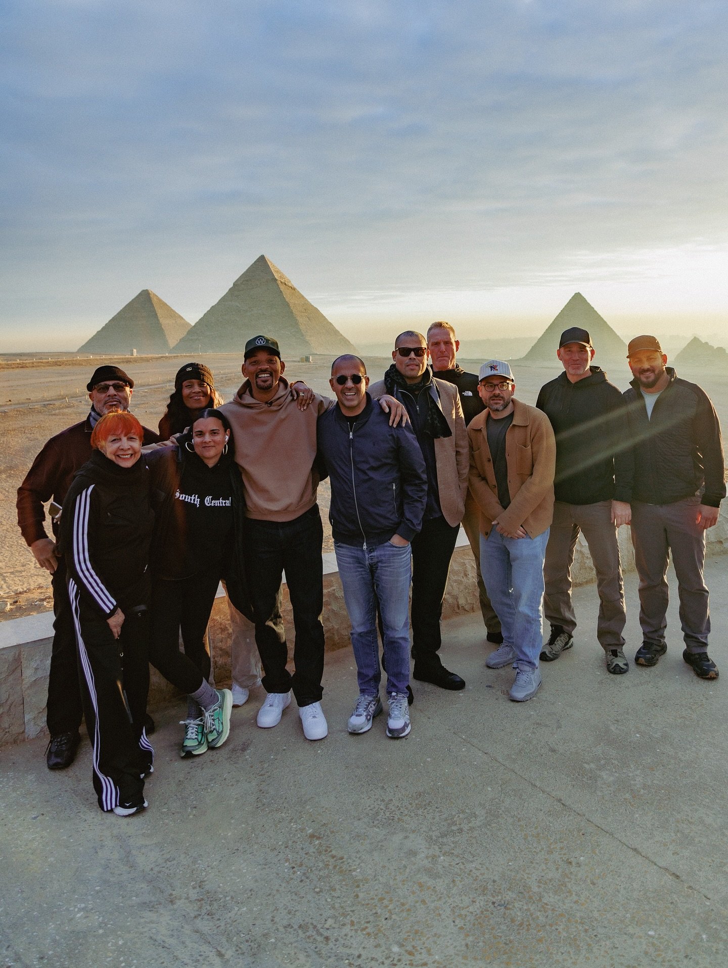 ويل سميث في الاهرامات