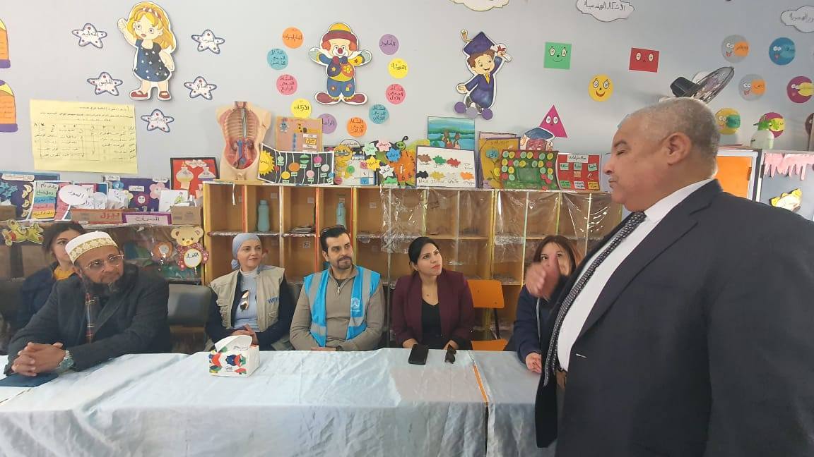 تعليم الأقصر يستقبل وفد شركاء التنمية مع برنامج الأغذية العالمي لتفقد مدارس التعليم المجتمعي