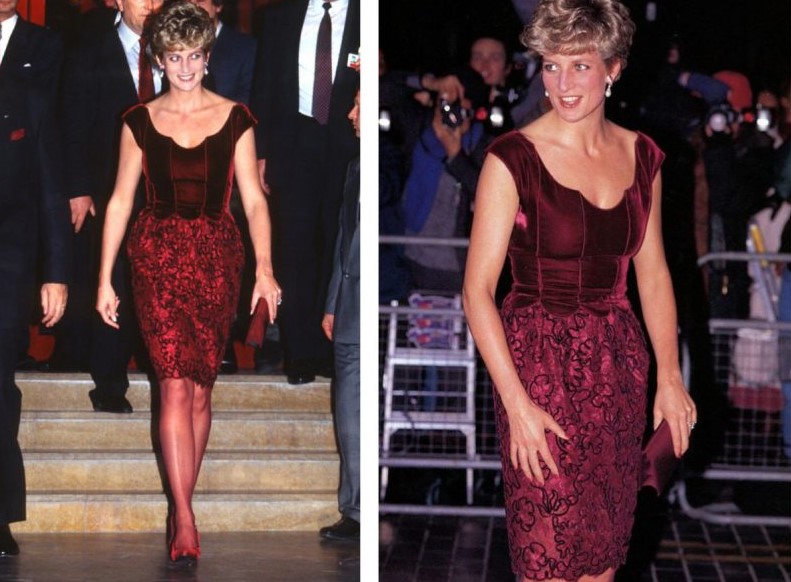 فستان من تصميم فالنتينو