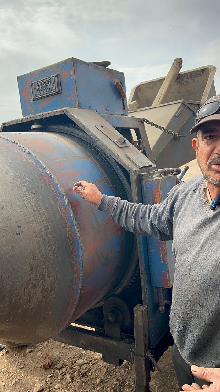 خلاطة مصرية تعود للصيانة بعد15 عاما من التصنيع