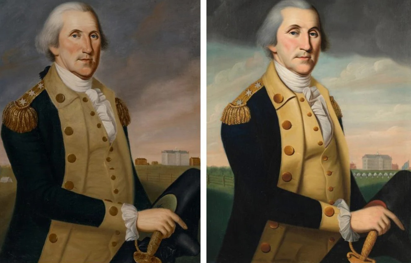 لوحتان لجورج واشنطن