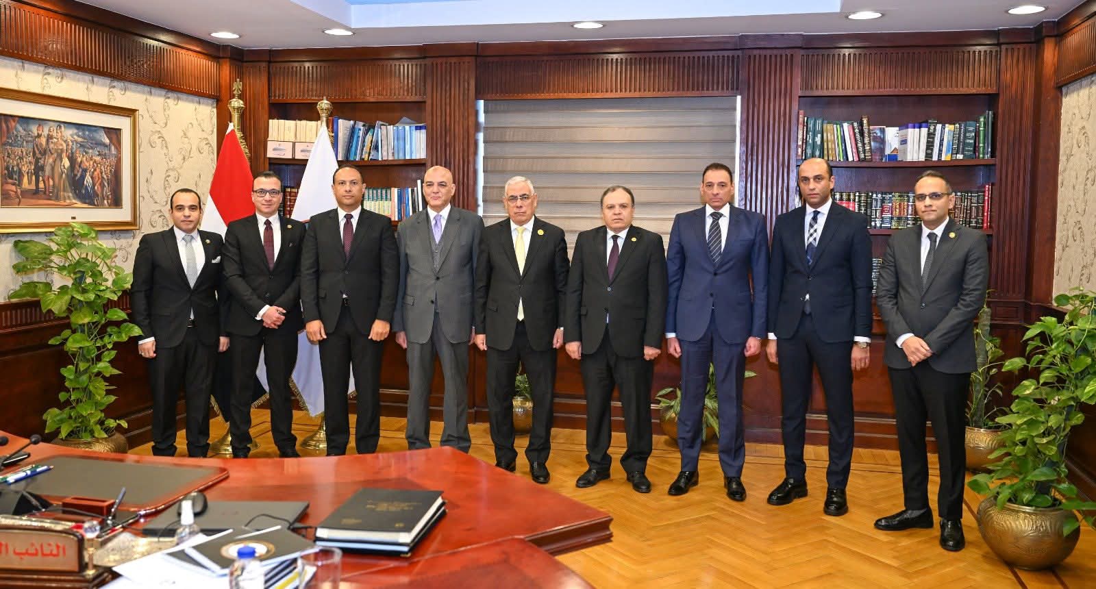 النائب العام يستقبل رئيس الاستئناف لنيابة استئناف طنطا (1)