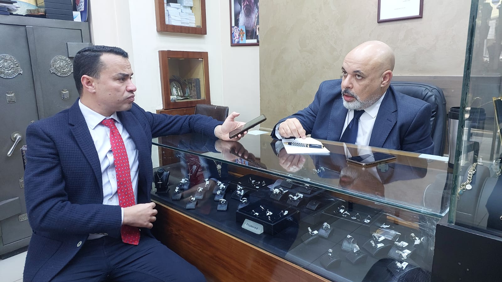 إيهاب واصف رئيس شعبة الذهب