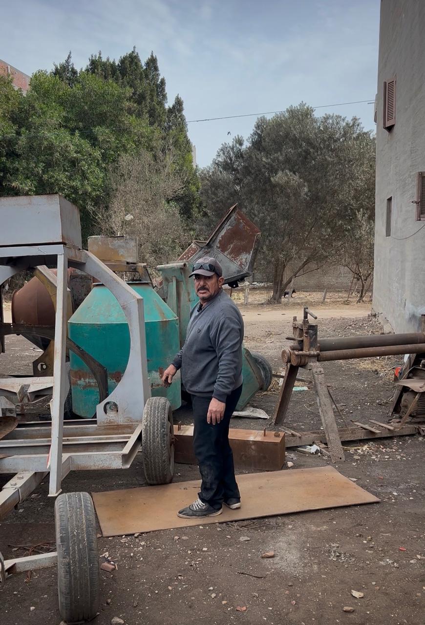 أثناء عمل صيانة