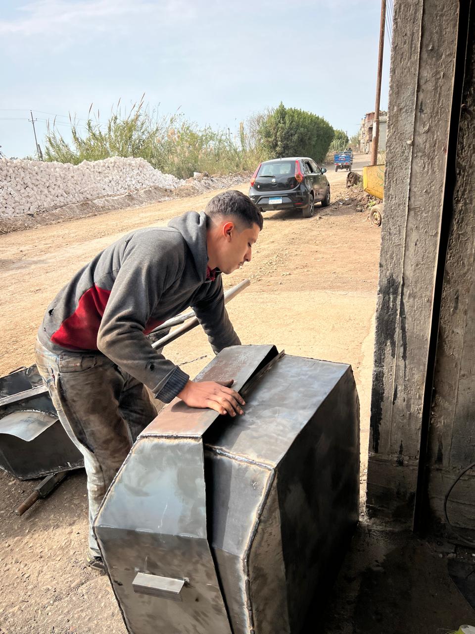 اجزاء صندوق حماية الماتور