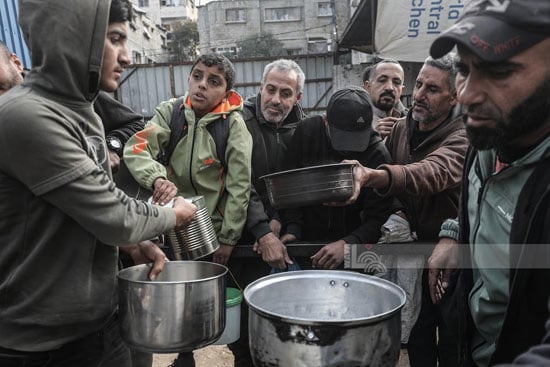 أزمة الجوع فى غزة مستمرة أزمة الجوع فى غزة مستمرة