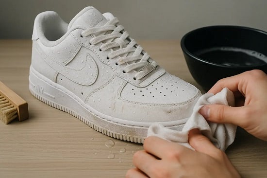طرق تنظيف الحذاء الأبيض