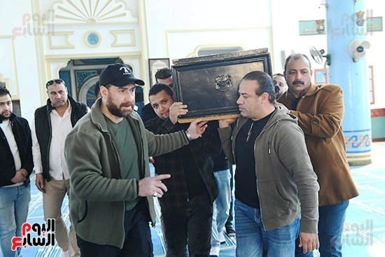 جانب من الجنازة