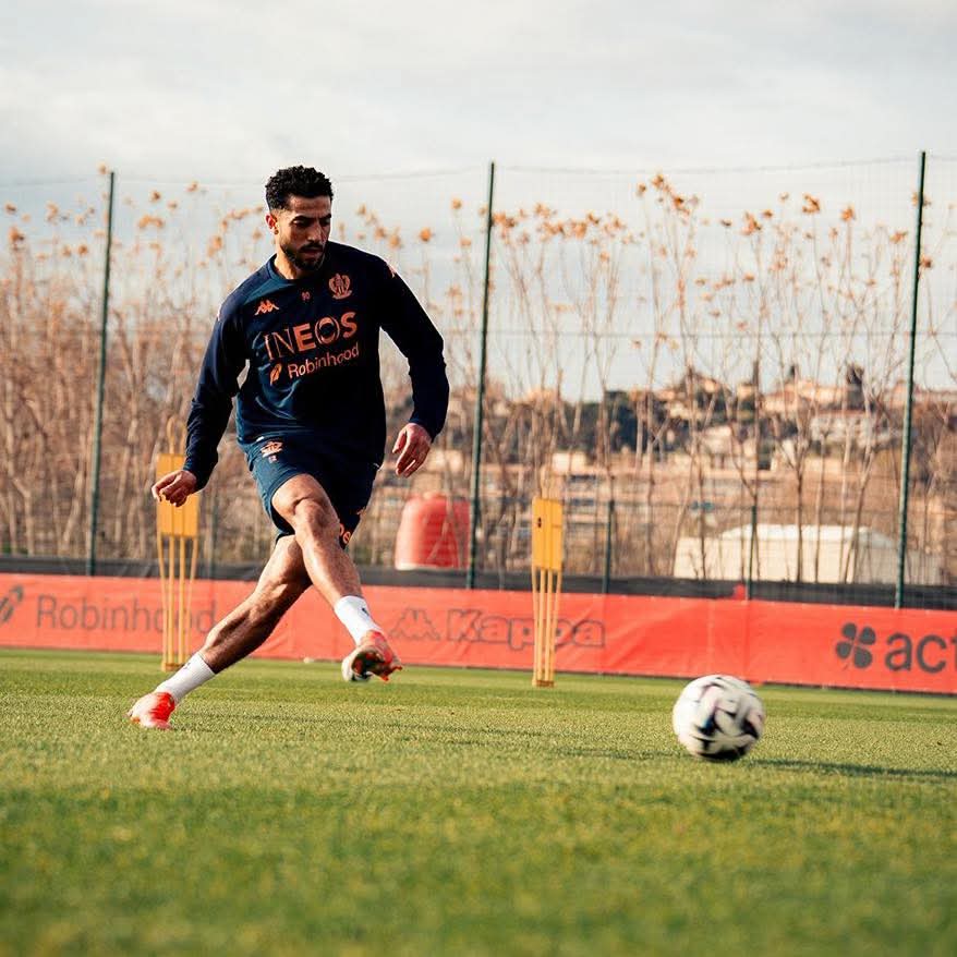 محمد عبد المنعم في تدريبات نيس (3)