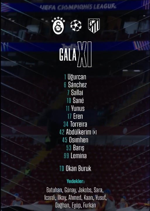 تشكيل جالاتا سراى تشكيل جالاتا سراى