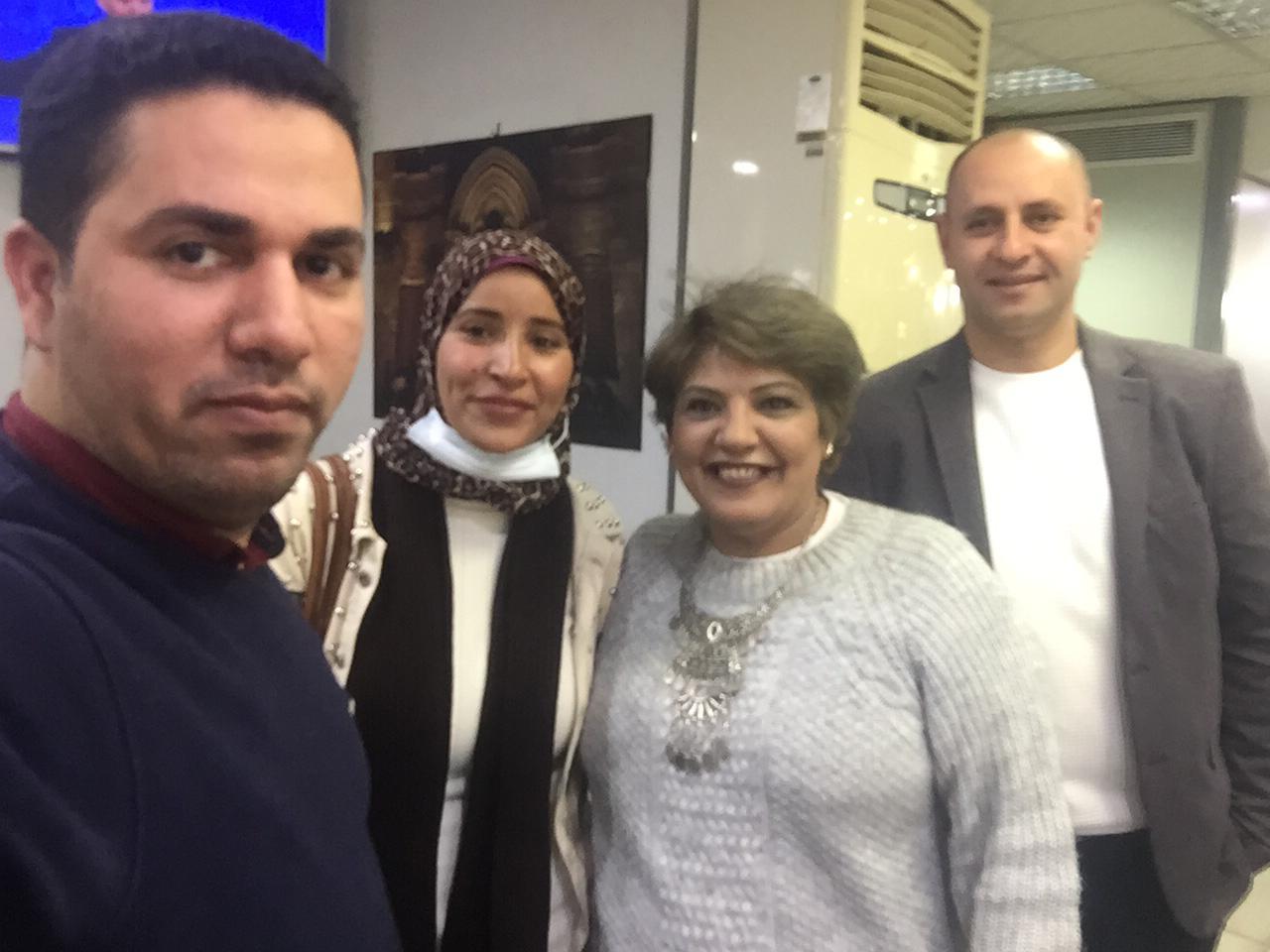 الزميل علام عبد الغفار والزملاء باليوم السابع الزميل علام عبد الغفار والزملاء باليوم السابع