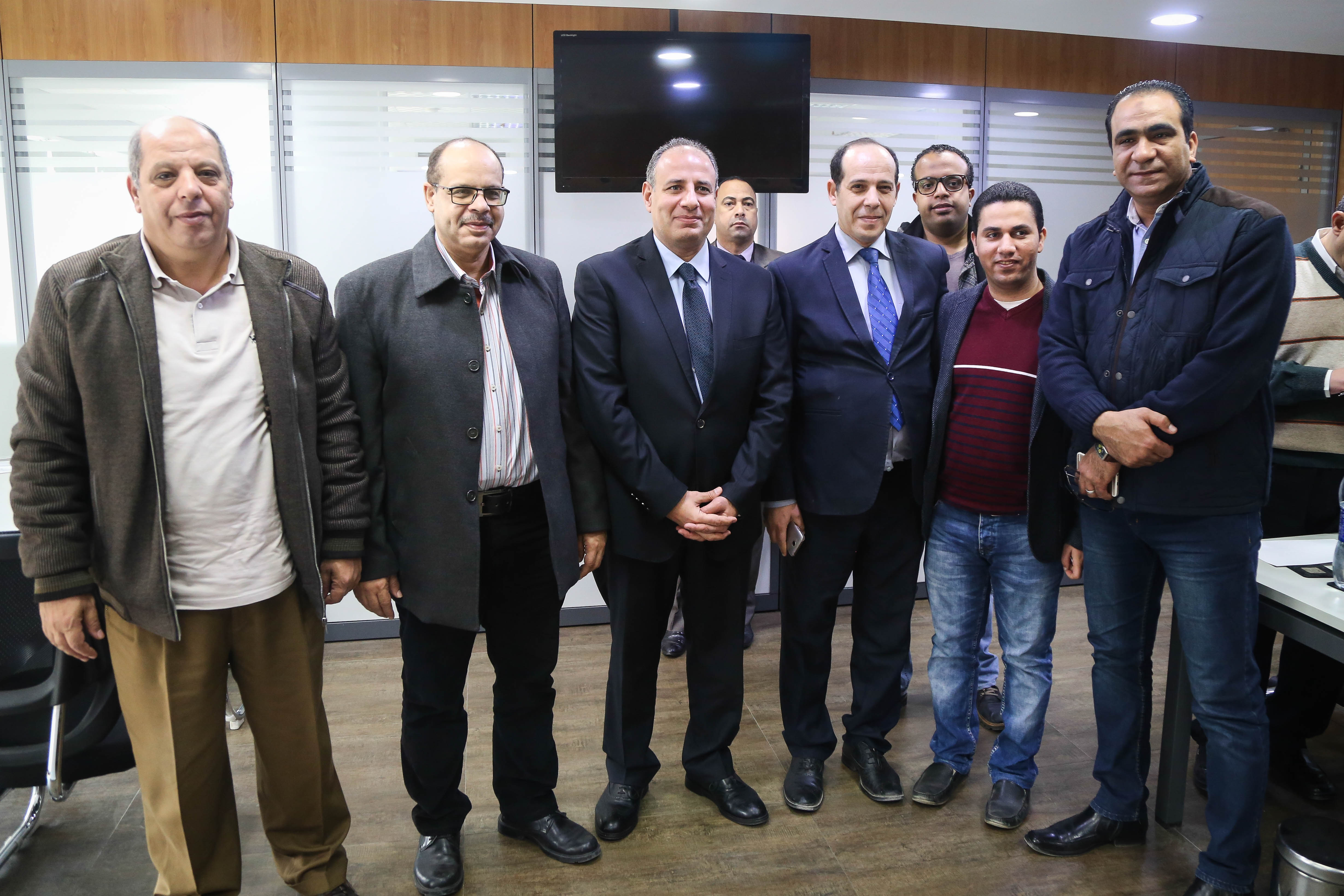 الزميل خلال جولة وندوة محافظ الاسكندرية باليوم السابع الزميل خلال جولة وندوة محافظ الاسكندرية باليوم السابع