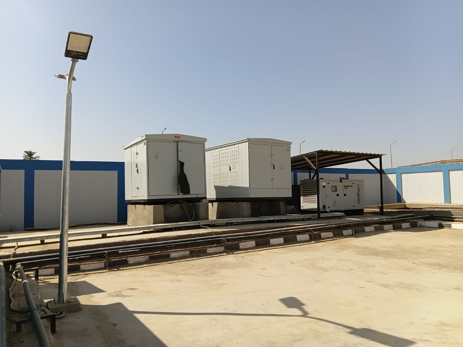 محطات صرف فى قرى إدفو شرق