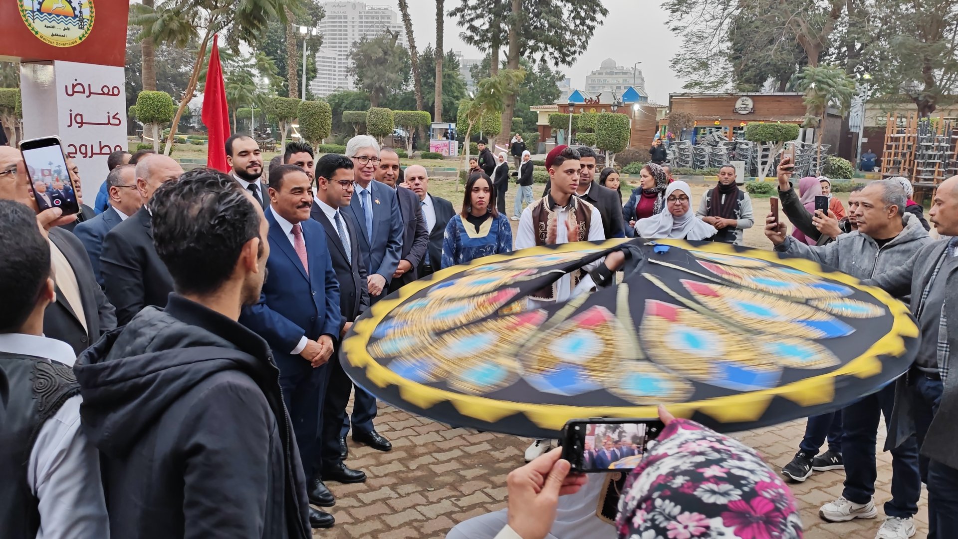 افتتاح معرض كنوز مطروح