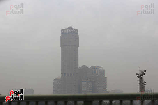 شبورة شديدة على القاهرة شبورة شديدة على القاهرة