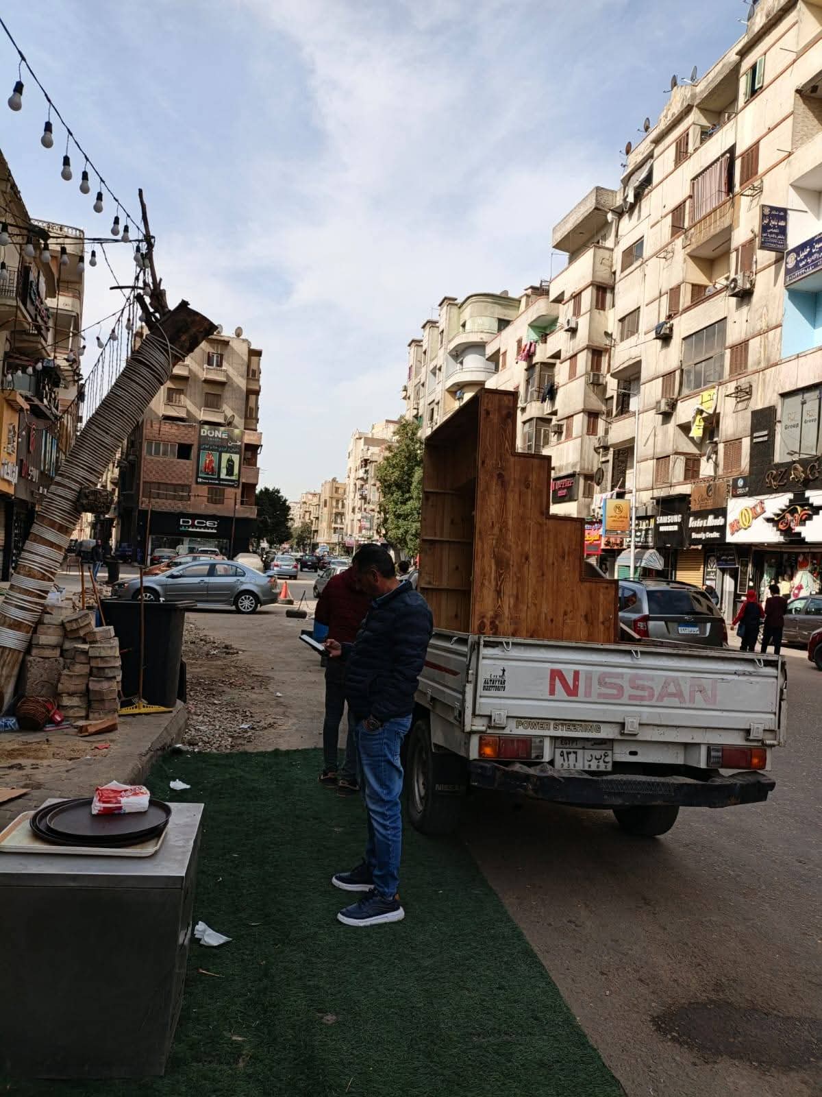  إزالة بؤرة إشغالات في شبرا (1)