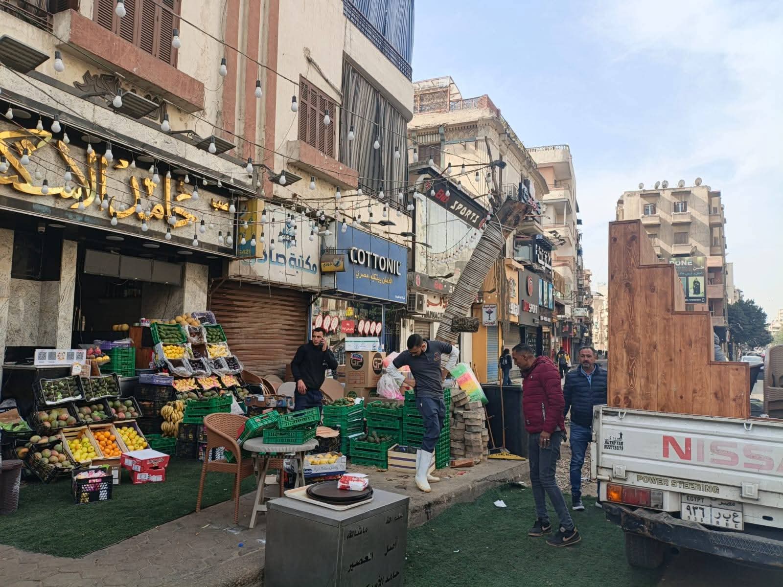  إزالة بؤرة إشغالات في شبرا (2)