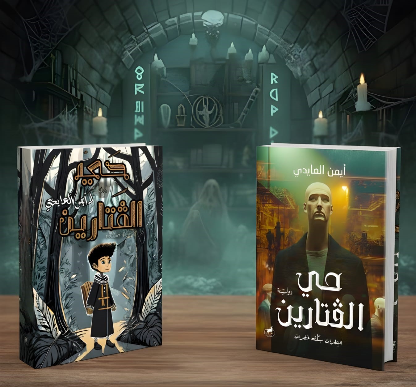 حى الڤتارين للروائى أيمن العايدى بمعرض القاهرة للكتاب 2026 (3)