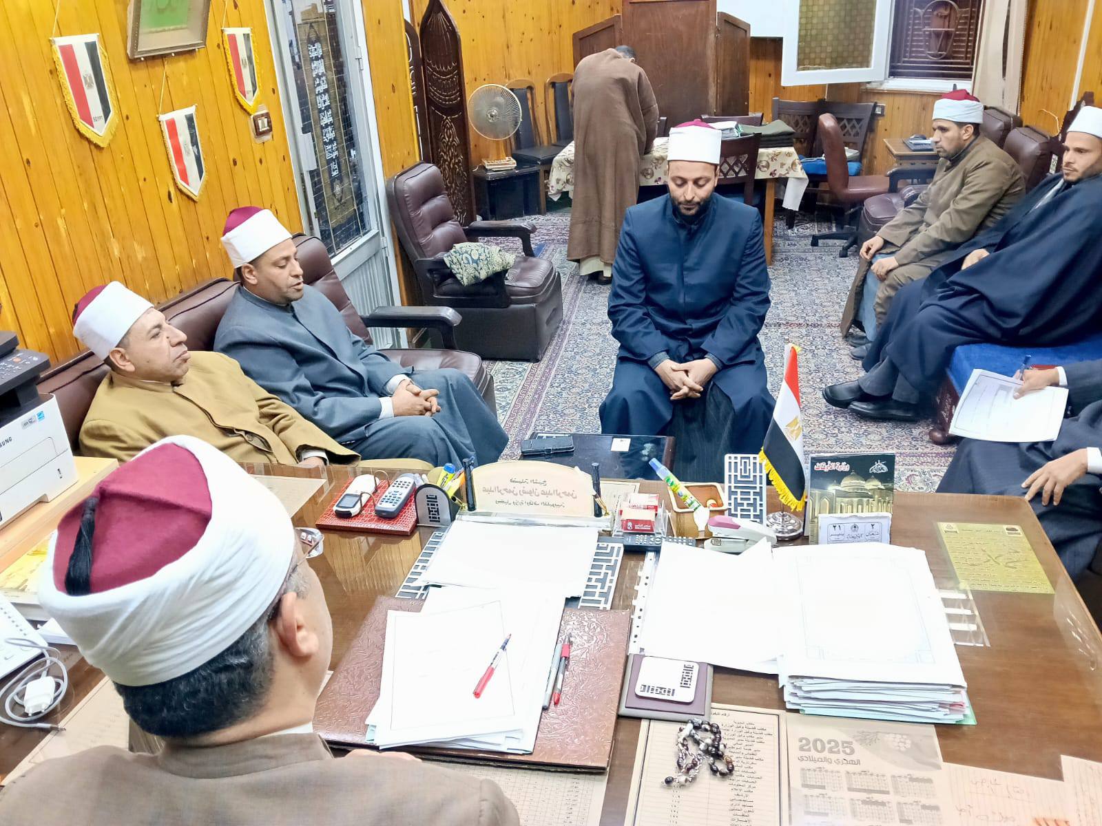 جانب من الاختبارات بأوقاف القليوبية