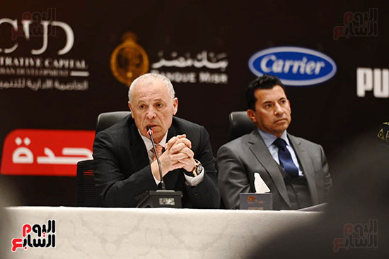 هانى ابوريدة فى المؤتمر