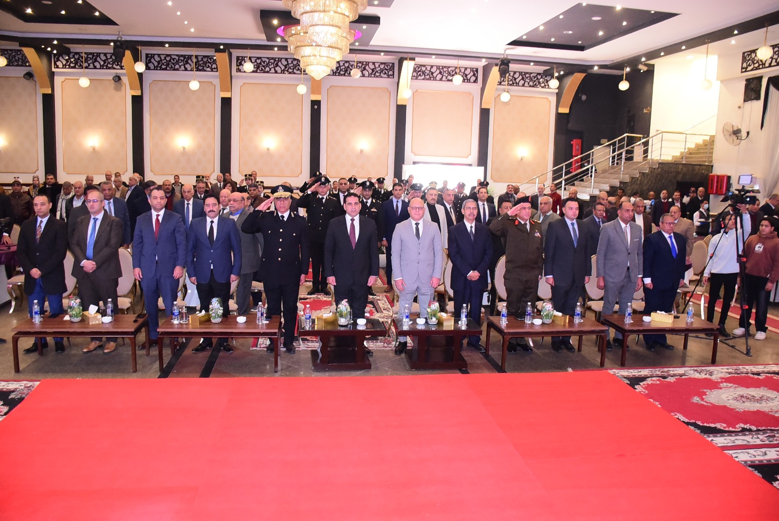 السلام الجمهورى بالإحتفالية 