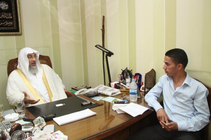 الزميل علام عبد الغفار خلال أحد الحوارات الصحفية الزميل علام عبد الغفار خلال أحد الحوارات الصحفية