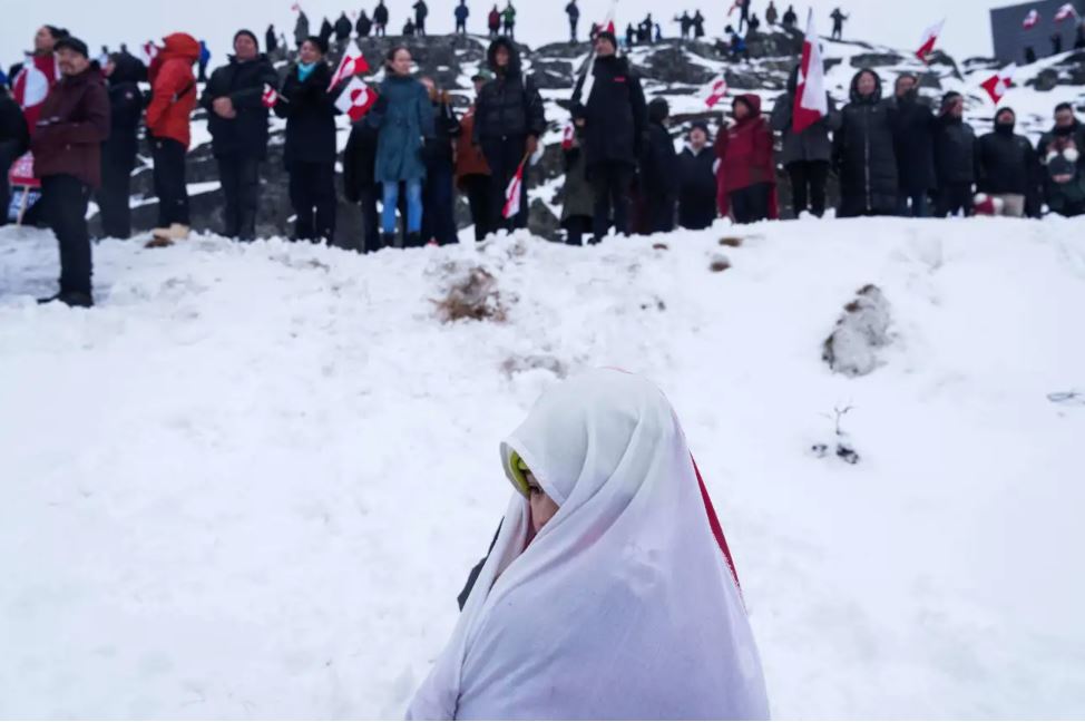 مظاهرات على الجليد.. احتجاج أهالى جزيرة جرينلاند على قرارات ترامب (6)