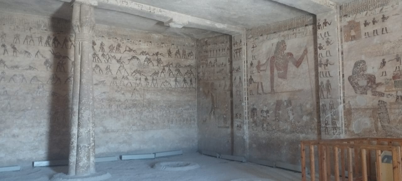 جداريات المقابر الفرعونية بالمنيا (2)