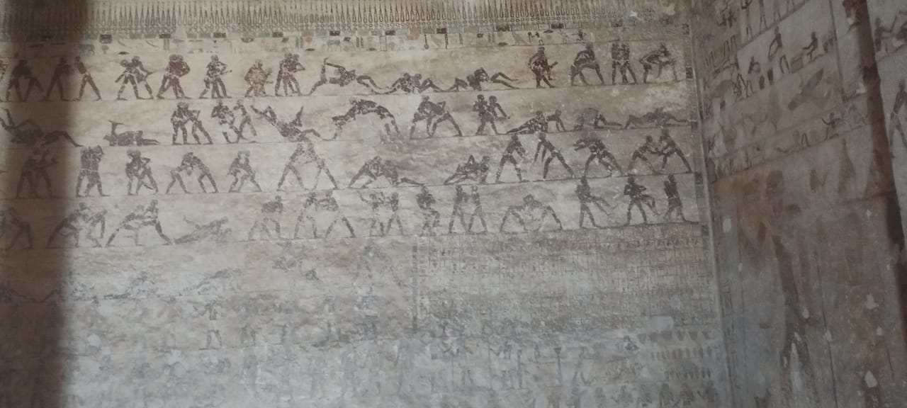 جداريات المقابر الفرعونية بالمنيا (1)