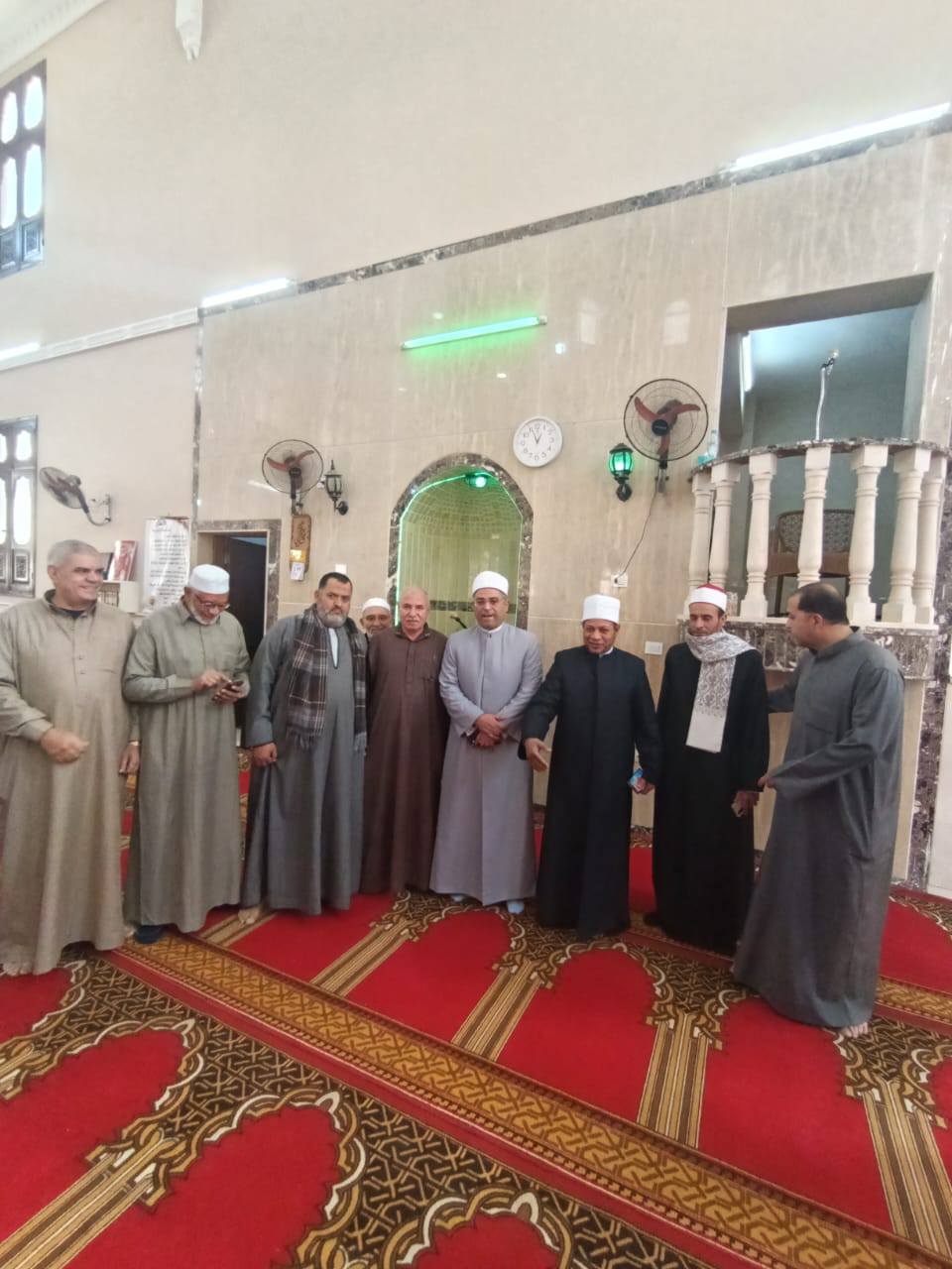 افتتاح المساجد الجديدة