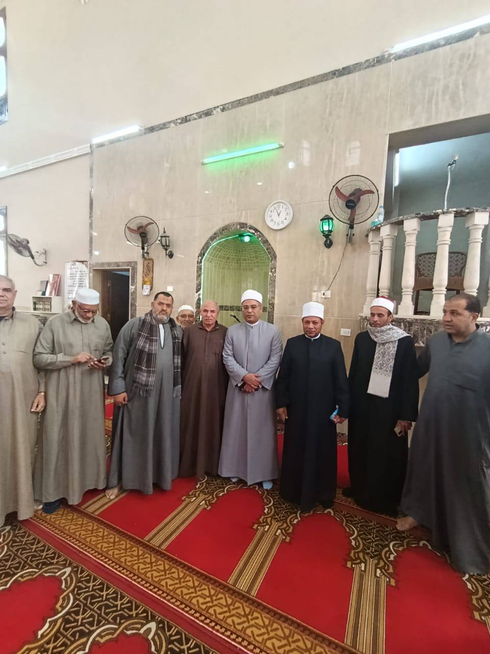 مدير أوقاف القليوبية يفتتح مسجد بالعبور