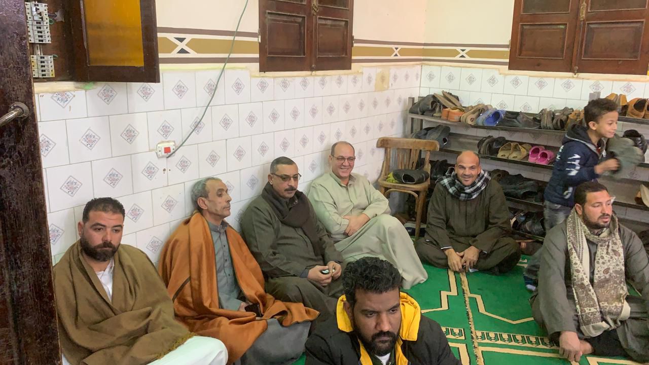 أهالي قرية طنط الجزيرة بالقليوبية يستقبلون شهر شعبان بأمسية دينية (5)