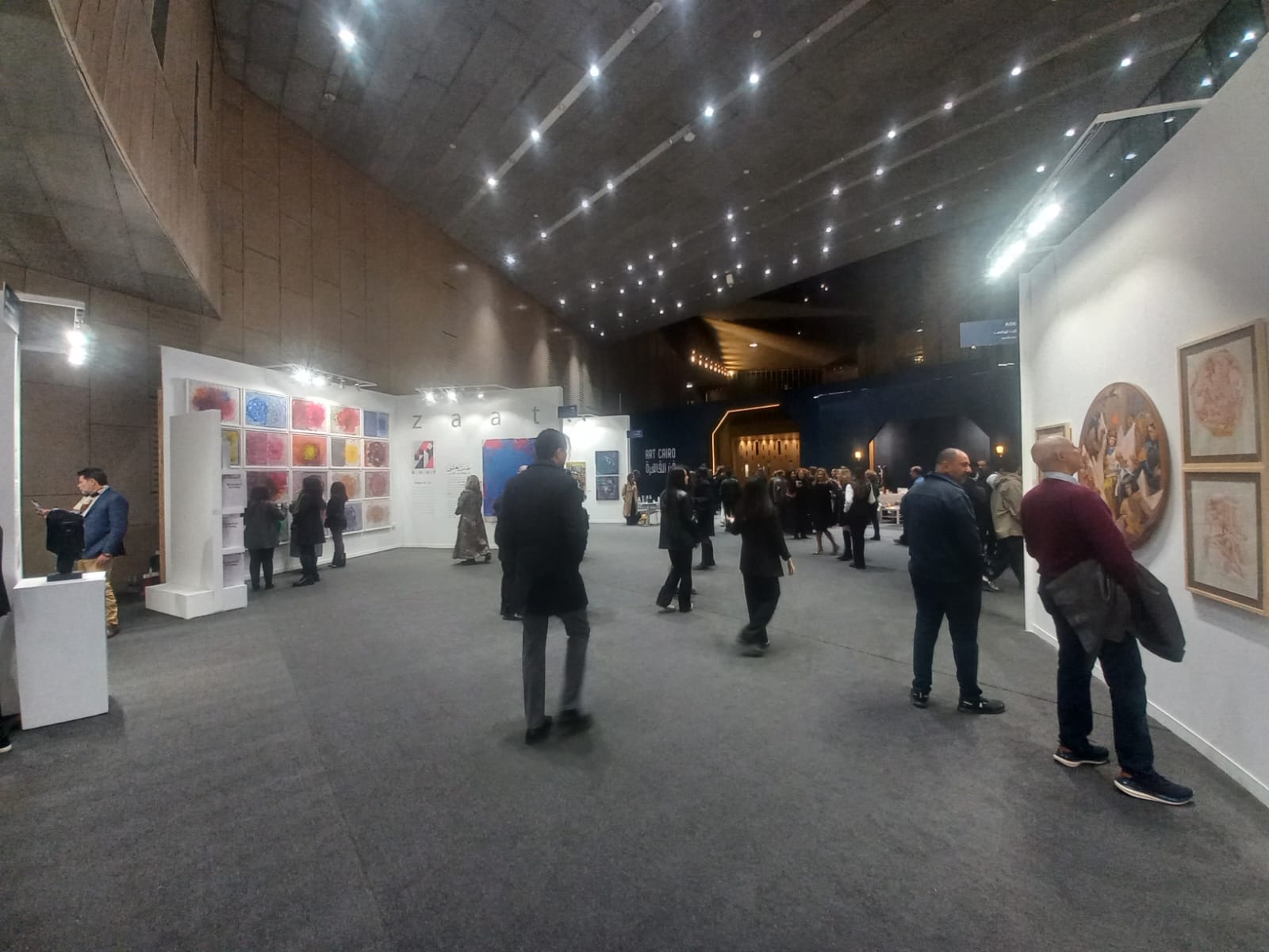 جانب من المعرض جانب من المعرض