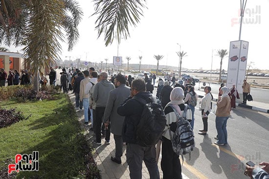 طوابير دخول المعرض