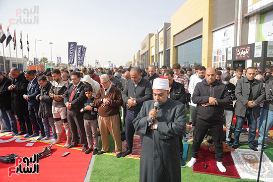 صلاة الجمعة فى معرض القاهرة الدولي للكتاب