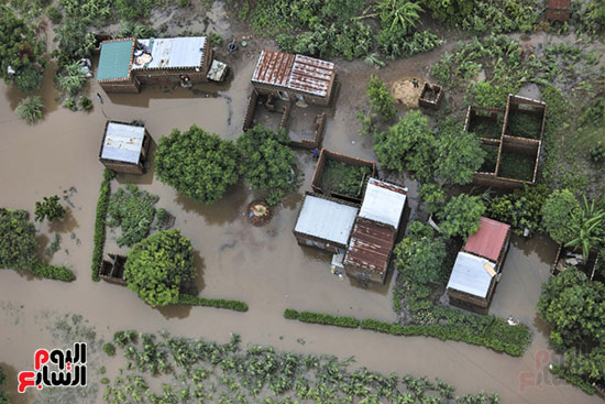 قرى دمرت نتيجة الفيضانات