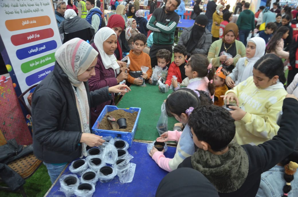 جانب من فعاليات متحف الطفل