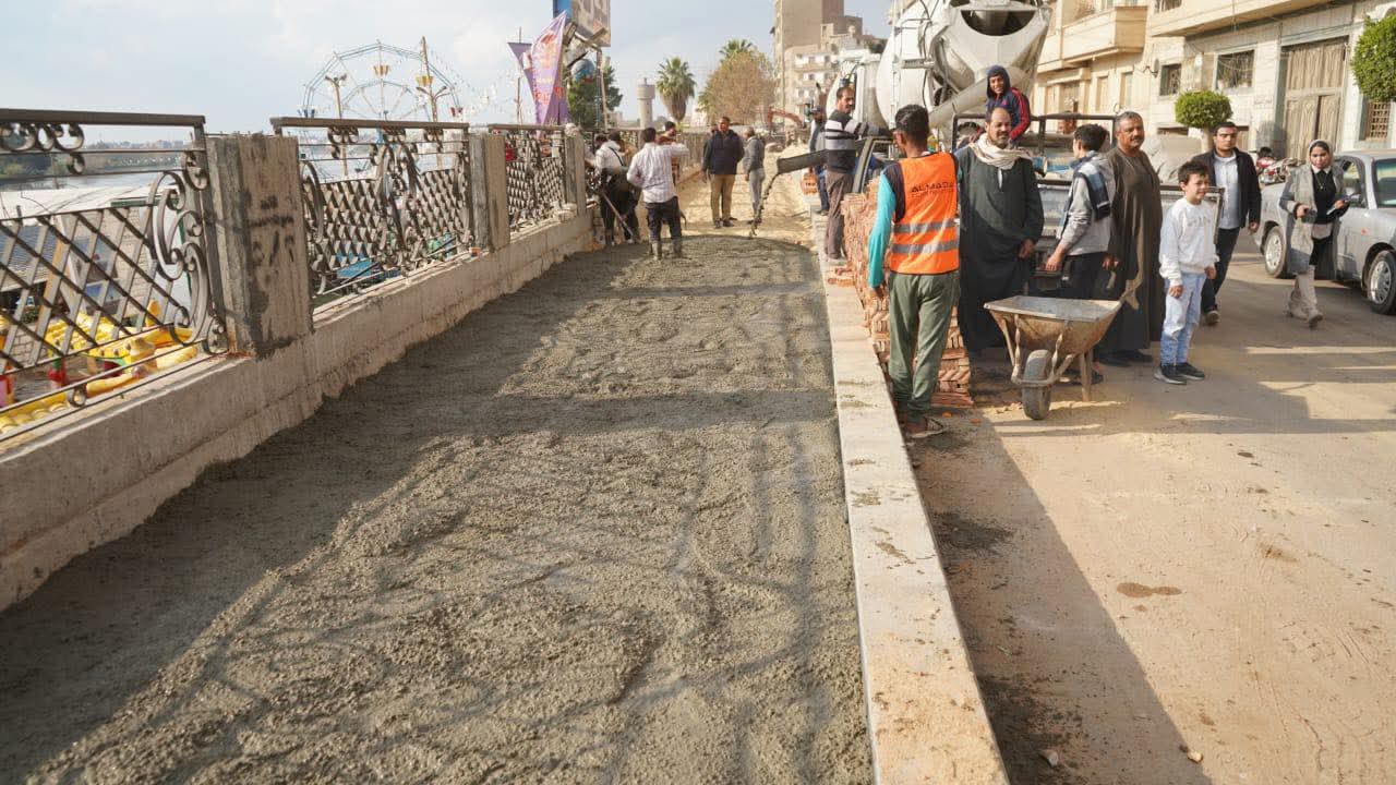 أعمال كورنيش كفر الزيات