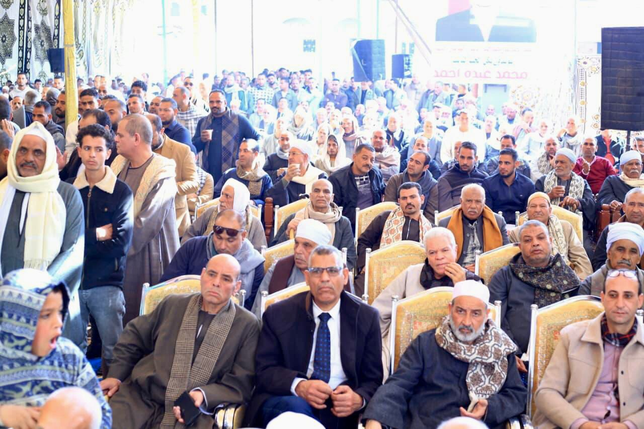 جانب من حضور جلسة الصلح