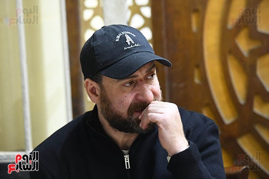 نضال الشافعى فى العزاء