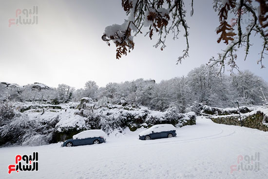 العاصفة إنجريد تمر عبر البرتغال