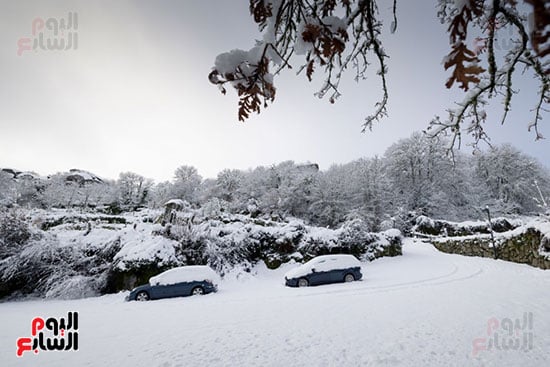 العاصفة إنجريد تمر عبر البرتغال