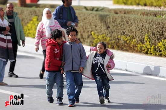 أطفال في معرض الكتاب أطفال في معرض الكتاب