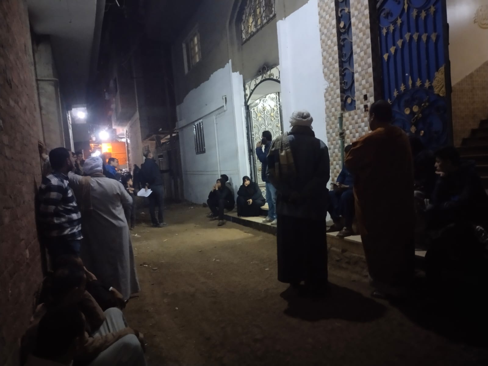 حزن في قرية ميت عاصم