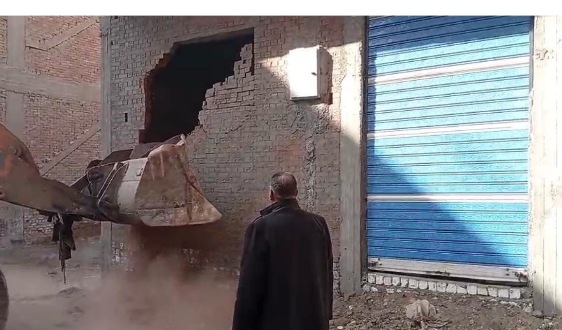 إزالة التعديات ومخالفات البناء (1)