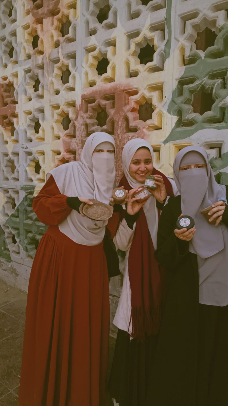 الطالبات المشاركات فى المشروع الطالبات المشاركات فى المشروع