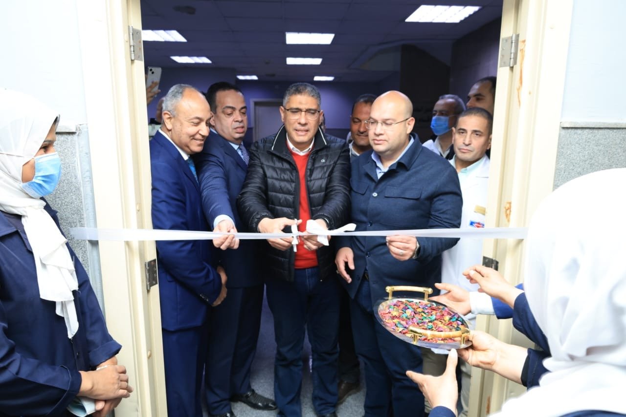 محافظ الجيزة يفتتح توسعات مستشفى الحوامدية