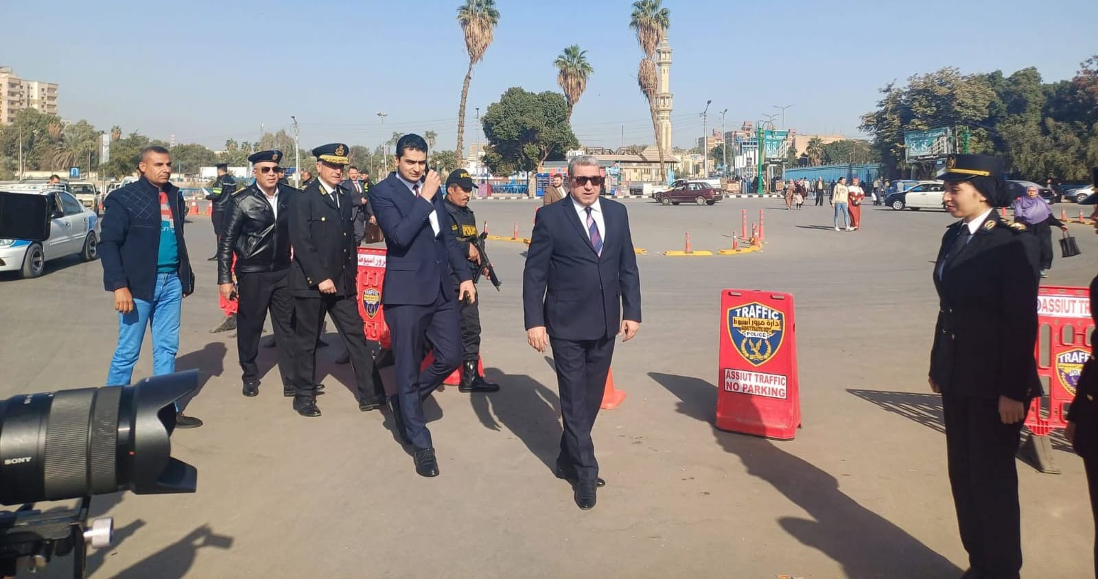 مدير أمن أسيوط خلال احتفالات عيد الشرطة