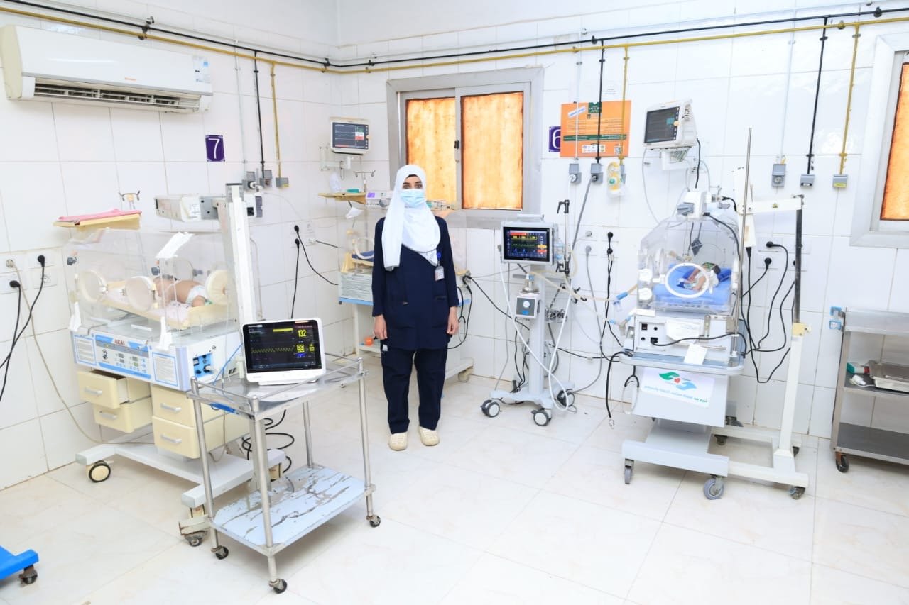 أجهزة طبية حديثة بمستشفى الحوامدية