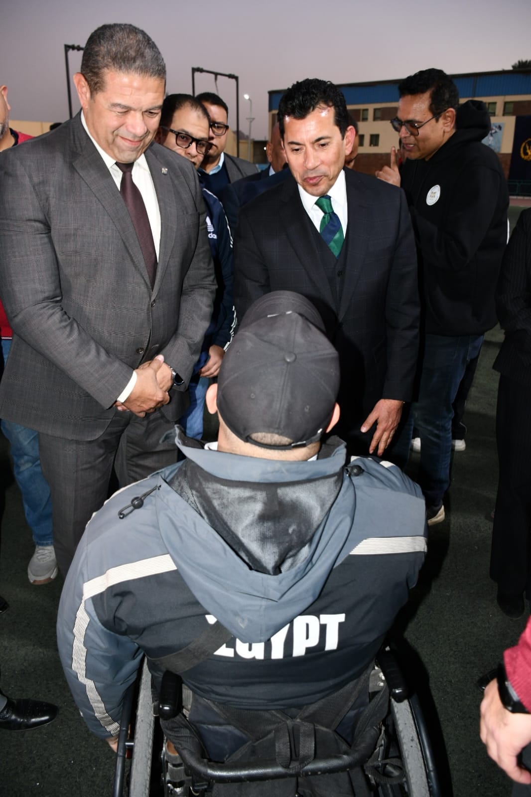 وزير الرياضة يشهد أولمبياد اللياقة البدنية